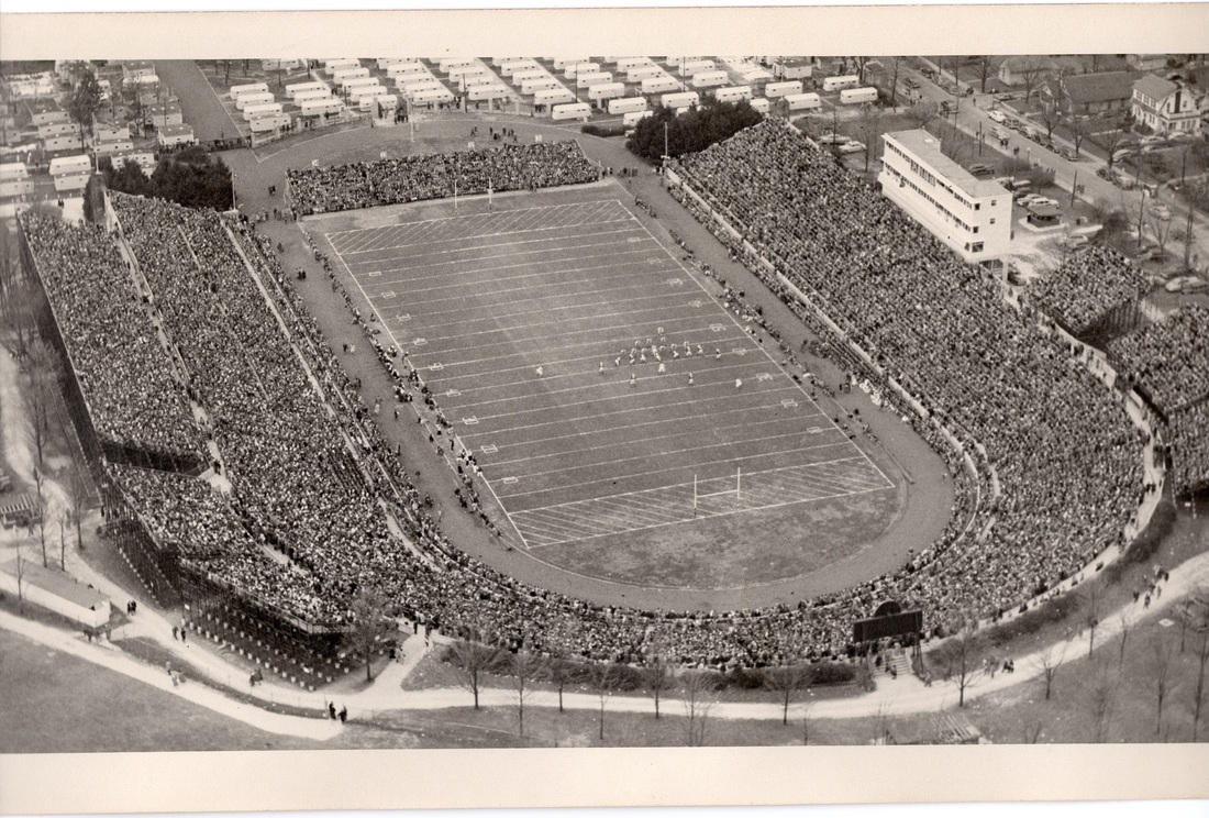 1940s Memorial Stadium Bloomington Indiana Football