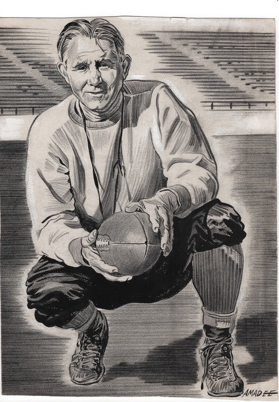 1945 Bo McMillin Coach Of The Year Big Ten Football
