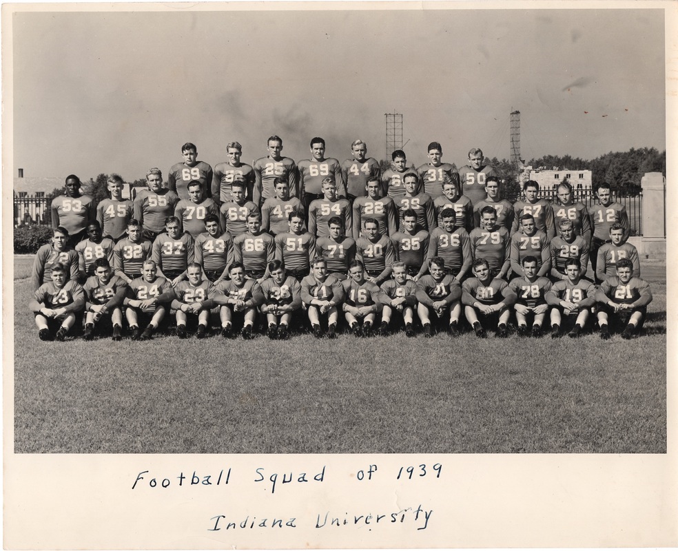 Indiana Football 1939 Bo McMillin