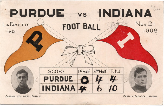 Indiana Football vs Purdue 1908