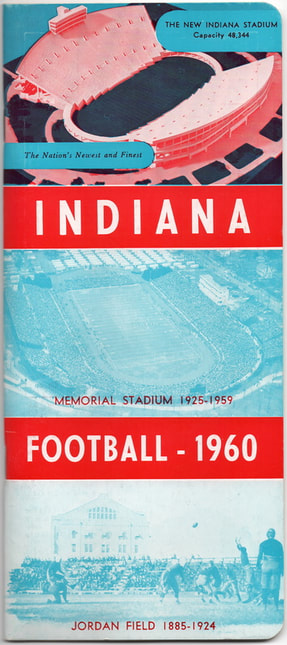 1960 Indiana Football Media Guide