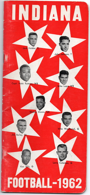 1962 Indiana Football Media Guide
