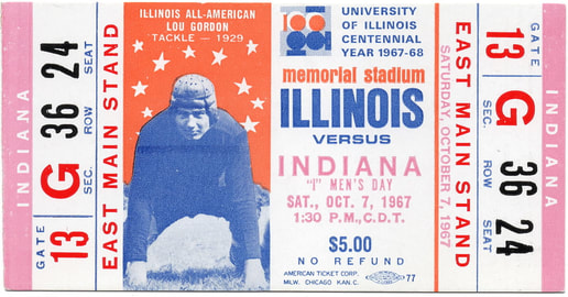Indiana Football 1967 Illinois