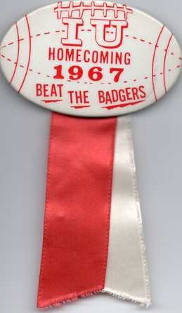 1967 Indiana Homecoming Button