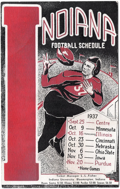 1937 Indiana Football Schedule
