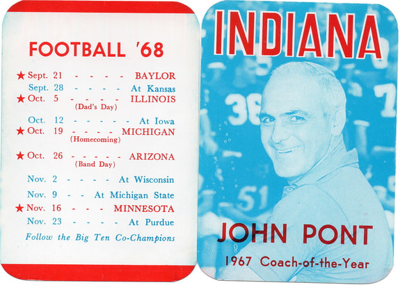 1967 Big Ten Coach Of the Year John Pont